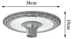 BRILAGI - LED Ven. poul. lampa se sloup. 3 m URBANSPARK LED/120W/230V šedá IP65