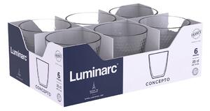 Sklenice Luminarc Concepto Pampille 250 ml Transparentní Sklo (24 kusů)