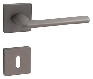 Dveřní kování MP Eliptica-HR 3098Q (T - Titan), klika-klika, Otvor pro obyčejný klíč BB, MP T (titan)