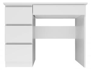 Liore Počítačový stůl MIJAS levá strana - bílá
