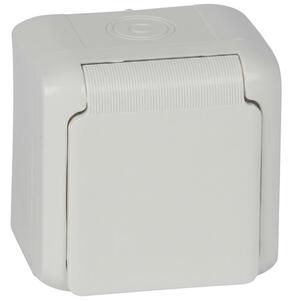 Legrand - Nástěnná zásuvka domovní FORIX 250V IP44 bílá