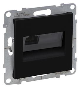 Legrand - Ethernetová zásuvka RJ45 bez rámečku SUNO černá
