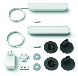 PHILIPS HUE Hue LED White and Color Ambiance Stolní svítidlo Philips Play double pack 78202/31/P7 bílý 2200K-6500K RGB
