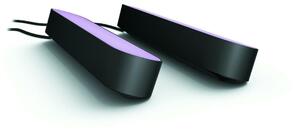 PHILIPS HUE Hue LED White and Color Ambiance Stolní svítidlo Philips Play double pack 78202/30/P7 černý 2200K-6500K RGB