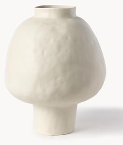 Ručně vyrobená designová kameninová váza Saki, V 40 cm