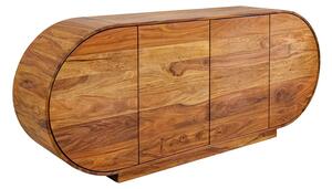 Massive home | Komoda ORGANIKO 180cm oválný masiv palisandr