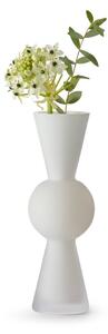 Skleněná váza BonBon White 23 cm Design House Stockholm