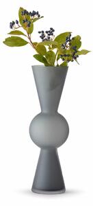 Skleněná váza BonBon Grey 23 cm Design House Stockholm