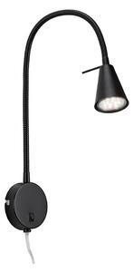 Briloner 2082-015 - LED Nástěnná lampa COMFORT LIGHT 1xGU10/5W/230V černá