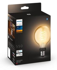 LED Stmívatelná žárovka Philips Hue WHITE FILAMENT G93 E27/7,2W/230V 2100K
