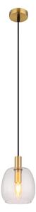 Globo 15789HM - Lustr na lanku GARRI 1xE14/40W/230V pr. 16 cm mosaz