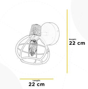 ONLI - Nástěnné bodové svítidlo GINGER 1xE14/6W/230V