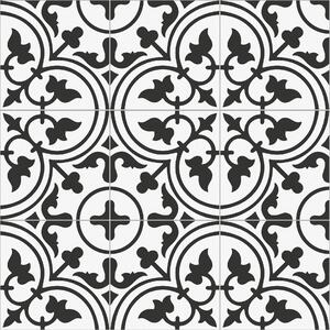 Xclusive Ceramica Retro dlažba Xclusive Black&White Liberty 20,5x20,5