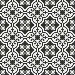 Xclusive Ceramica Retro dlažba Xclusive Black&White Garden 20,5x20,5