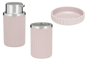 Berilo koupelová sada Růžový Plastické (12 kusů)