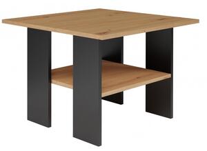 Konferenční stolek RICHARD - dub artisan / černý