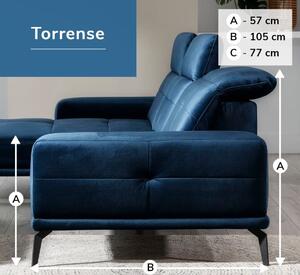 Rohová sedací souprava Torrense - Kronos 19 Varianta: Pravá