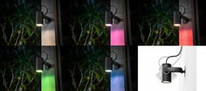 PHILIPS HUE Hue LED White and Color Ambiance Venkovní spotové zemní/ nástěnné svítidlo Philips Lily 17414/30/P7 set 3ks 2000K-6500K RGB