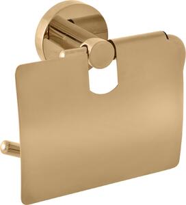 Slezák Rav retro držák toaletního papíru s krytem zlato Koupelnový doplněk COLORADO Varianta: Barva: zlato