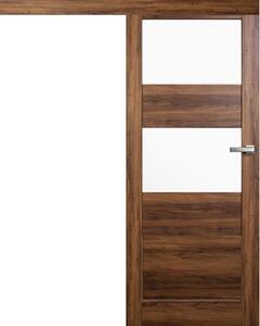 Posuvné dveře na stěnu Vasco Doors TEO kombinované, model 4