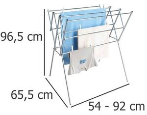 Teleskopický sušák na prádlo 54 -92 x 64 x 96 cm