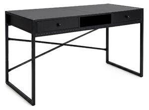 Ak furniture Psací stůl Elonis 123 cm černý