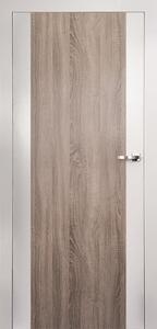 Interiérové dveře vasco doors LEON DUO model 4 Průchozí rozměr: 70 x 197 cm