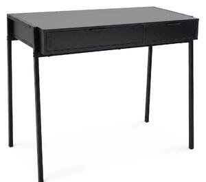 Ak furniture Psací stůl Zentia 100 cm černý