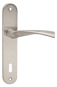 Dveřní kování COBRA GIUSSY (IN), klika-klika, Otvor pro obyčejný klíč BB, COBRA IN (nerez), 72 mm