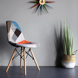 Jídelní židle PATCHWORK 4 ks - skandinávský styl