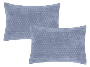 Povlaky na polštáře v sadě 2 ks 50x75 cm Attica Velvet Embroidered – Bianca