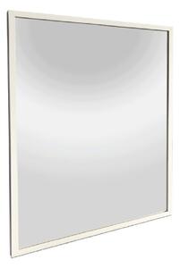 Zrcadlo Naturel Oxo v bílém rámu, 80x80 cm, ALUZ8080B