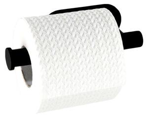 Držák na toaletní papír, černý, OREA Turbo - Loc, WENKO