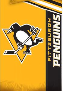 Bavlněné povlečení 140x200 + 70x90 cm - NHL Pittsburgh Penguins Belt