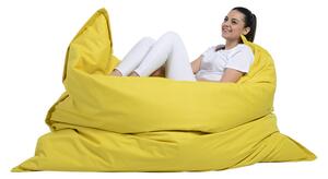 Atelier del Sofa Zahradní sedací vak Giant Cushion 140x180 - Yellow, Žlutá