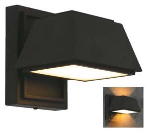 LED Venkovní nástěnné svítidlo LED/15W/230V IP65 4000K černá