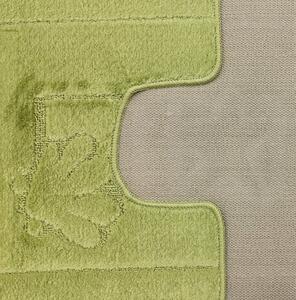 Sada koupelnových koberečků Montana Maritime zelená