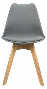Jídelní židle SCANDI tmavě šedá - skandinávský styl