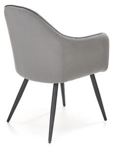 Halmar Jídelní židle K464, šedá