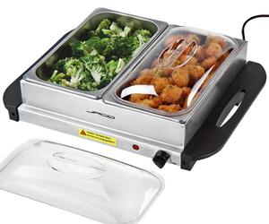 Jago 74075 Multifunkční bufetový ohřívač jídel, 200 W