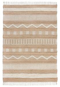 Flair Rugs koberce Kusový koberec Jubilant Medina Jute Natural/Ivory - 200x290 cm