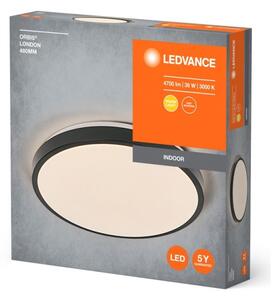 Ledvance - LED Stropní svítidlo ORBIS LONDON LED/36W/230V černá