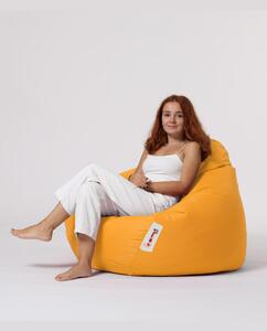 Atelier del Sofa Zahradní sedací vak Premium XXL - Yellow, Žlutá
