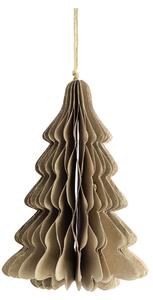 Papírový vánoční stromeček Granstad Beige 15 cm Storefactory Scandinavia
