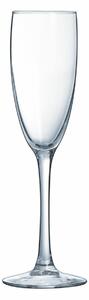 4033 Sklenka na šampaňské Arcoroc Vina Transparentní Sklo 6 kusů (19 cl)