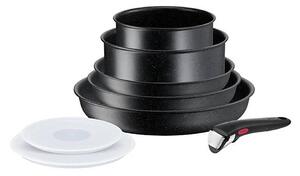 Tefal - Sada nadobí 8 ks INGENIO BLACK STONE