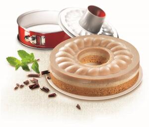 Tefal - Rozkládací forma Savarin DELIBAKE 27 cm červená