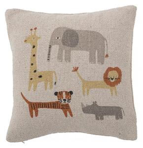 Polštář Brett Animals Recycled Cotton 40x40 cm Bloomingville