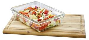 Tefal - Dóza na potraviny 2 l MSEAL GLASS červená/sklo