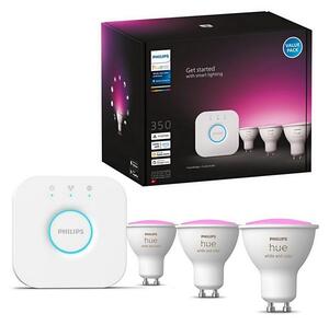 Základní sada Philips Hue WACA 3xGU10/5,7W 2000-6500K + zařízení k propojení